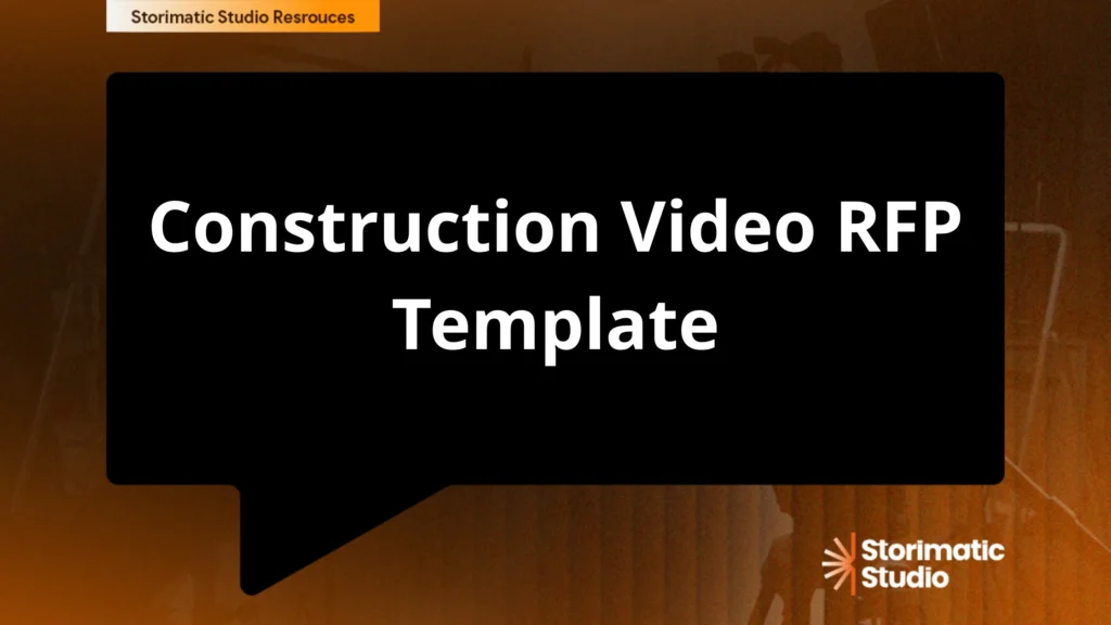 Construction Video RFP Template