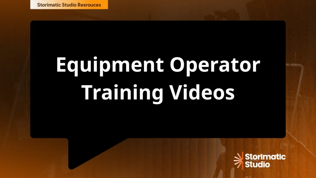 Equipment Operator Training Videos
