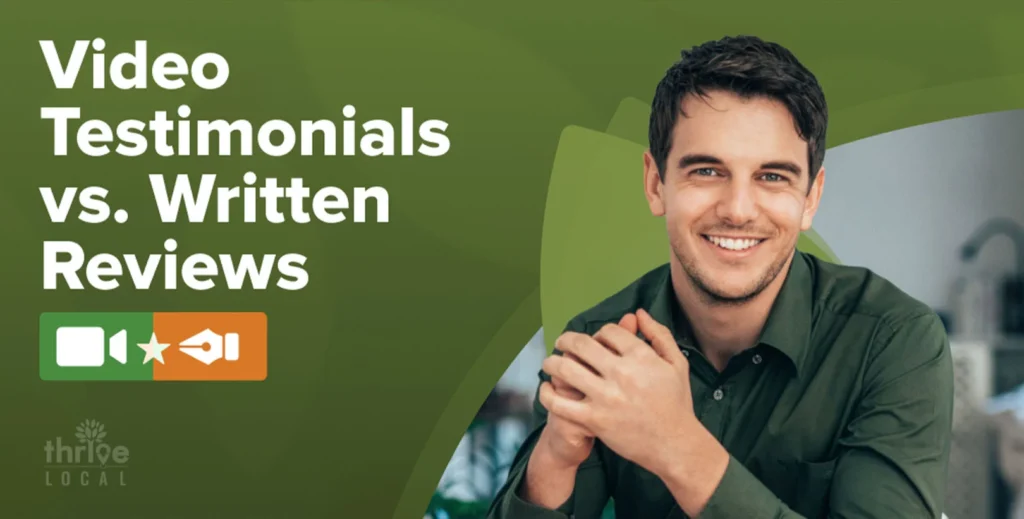Example of professional testimonial video setup
