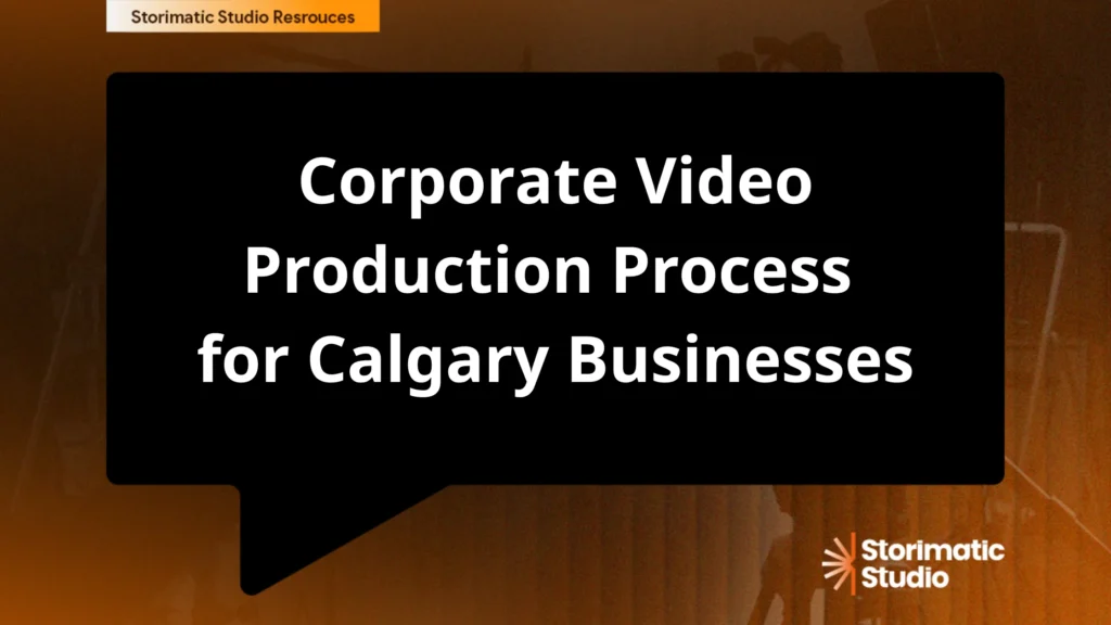 Corporate Video Production Process