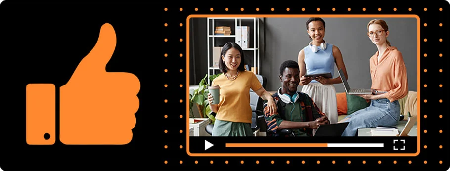Multilingual corporate videos with subtitles for diverse audiences