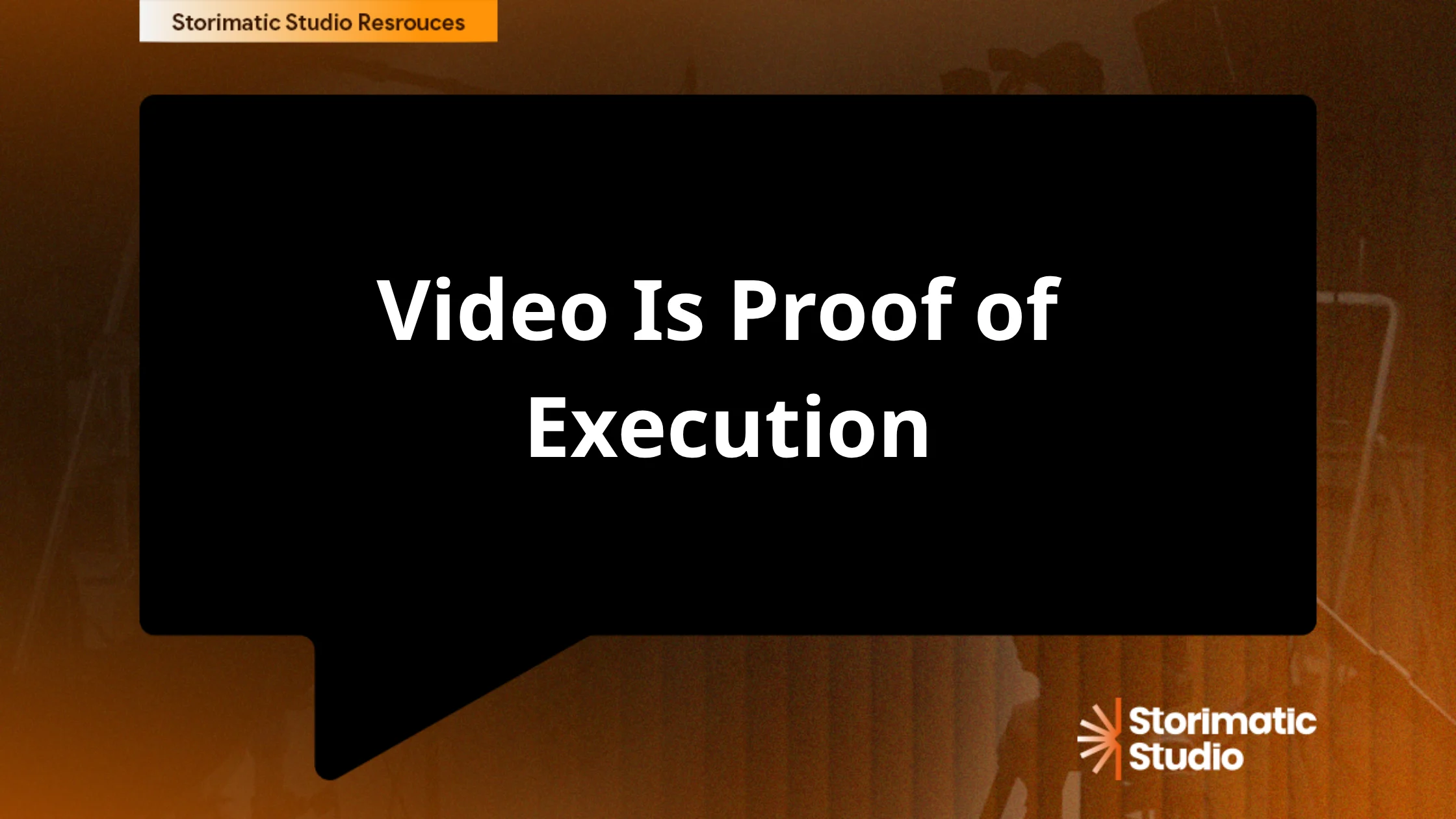 Construction video as proof of execution that wins contracts