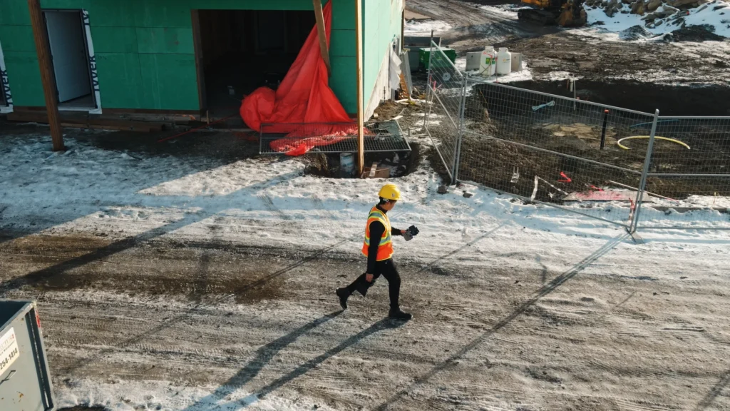 Chaptered jobsite video transcript structure