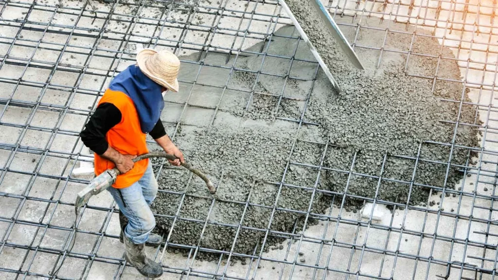 wall poured
