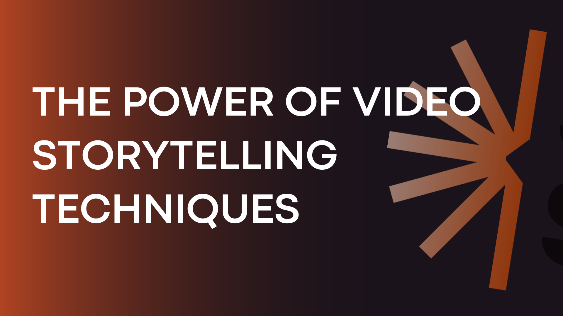 the power of video stortelling
