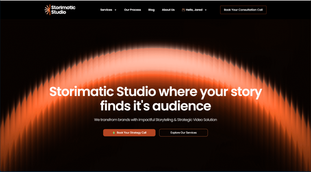 storimatic studio homepage
