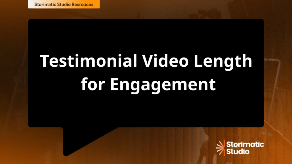 testimonial video length