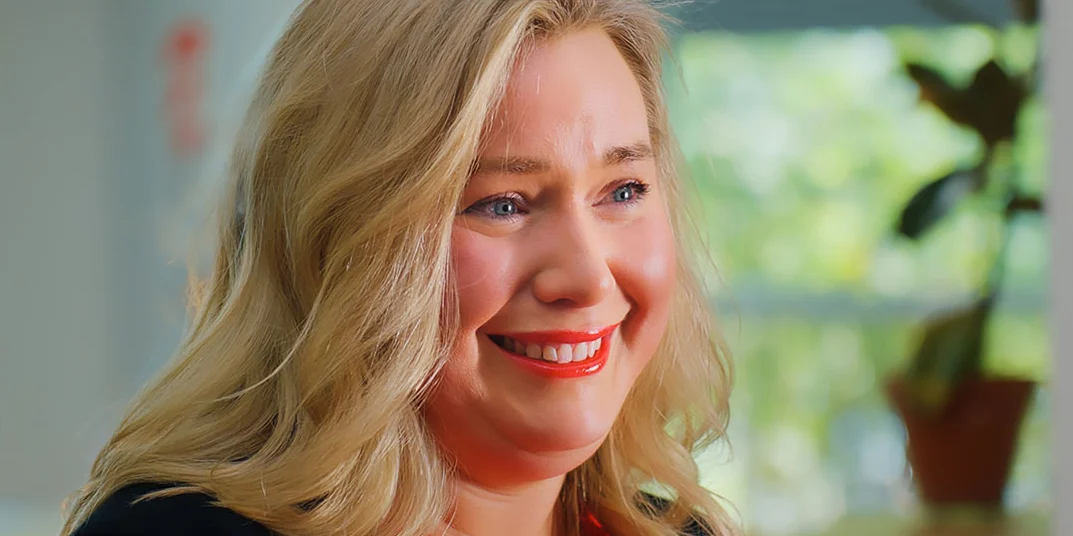 A parent being interviewed about their child's turning point