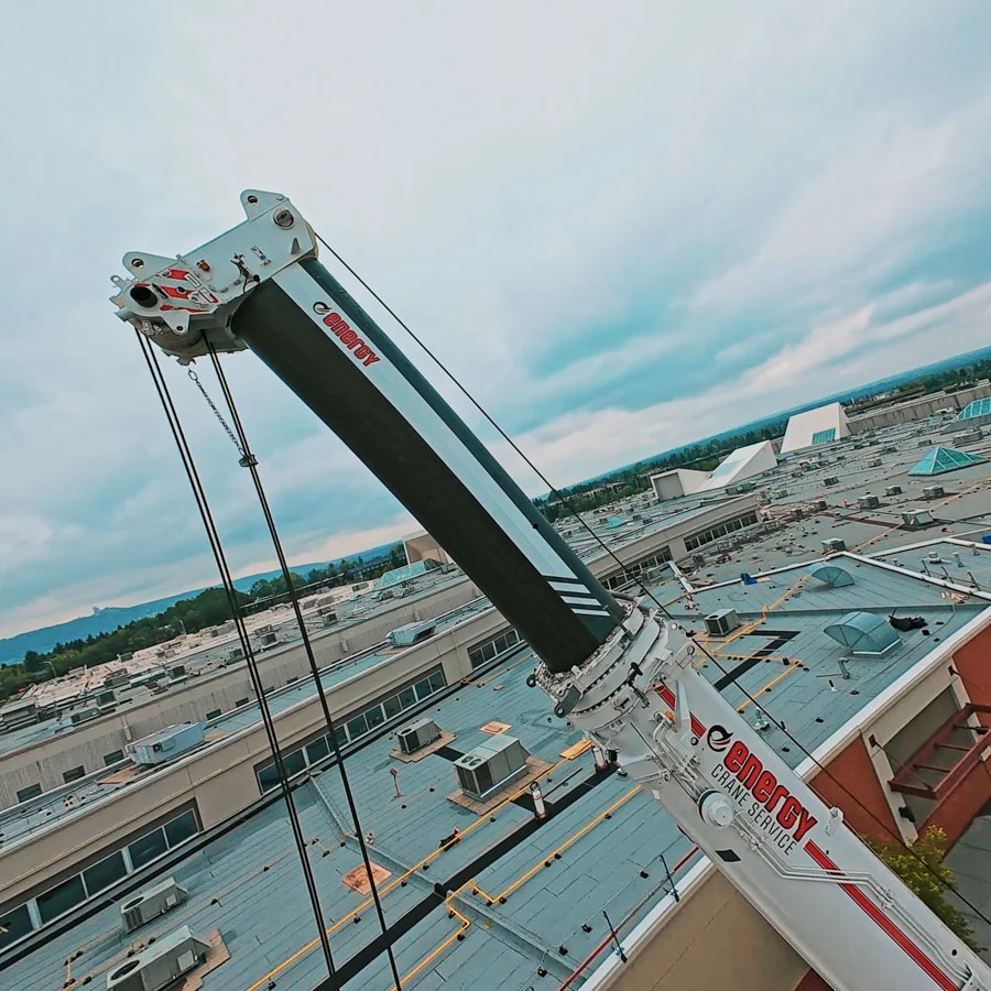A company leader filmed for a corporate video