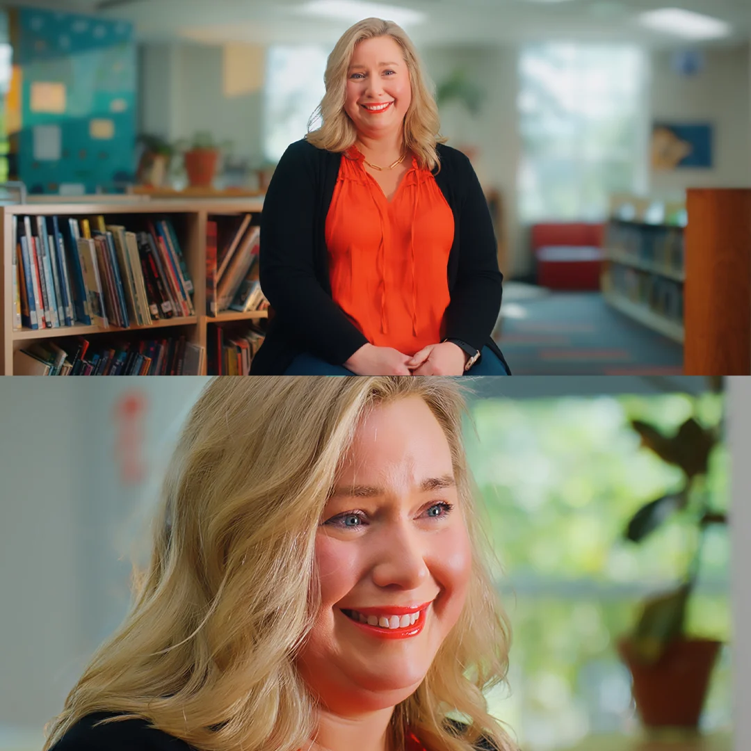 a client testimonial interview setup