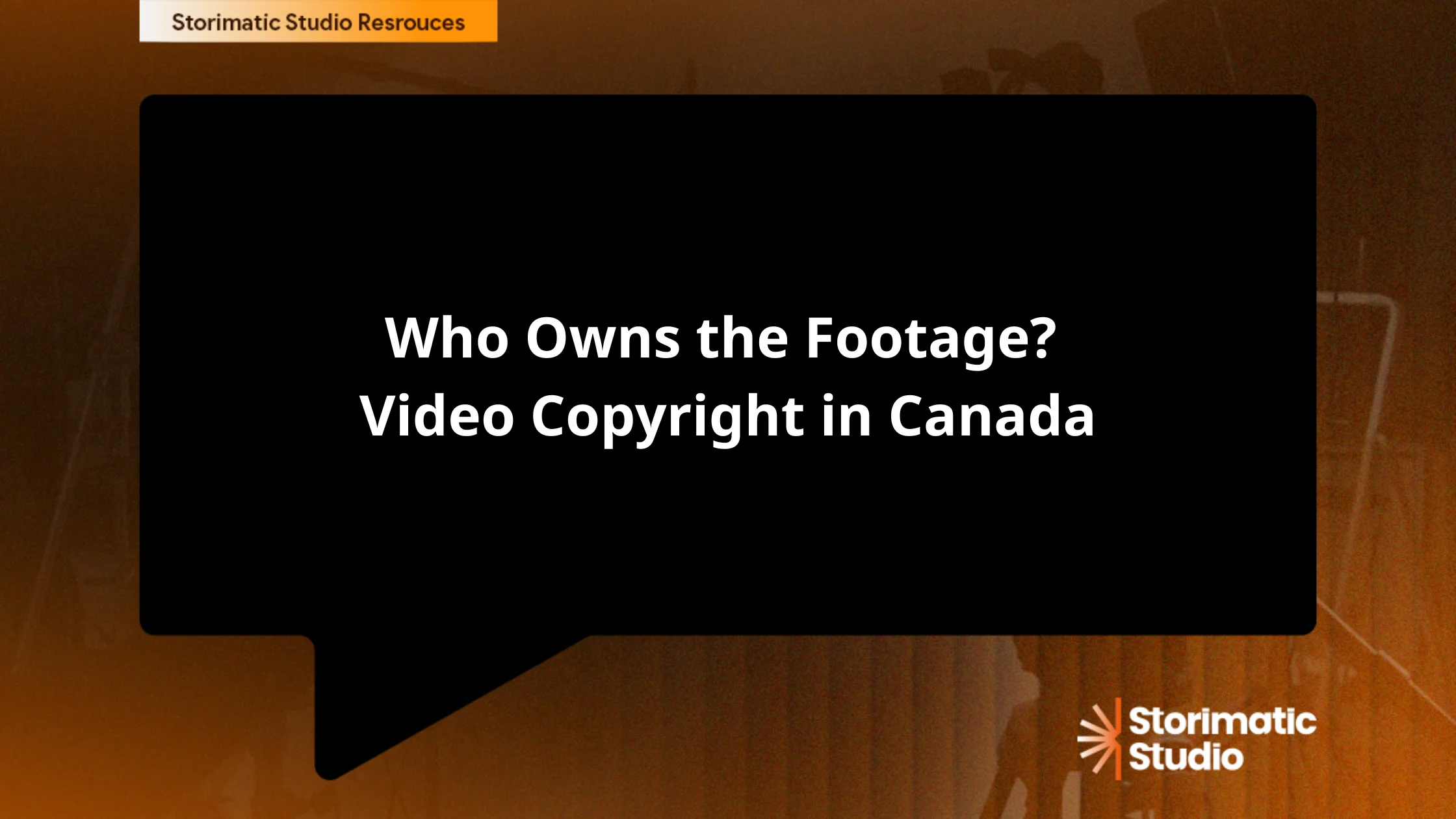Video Copyright in Canada
