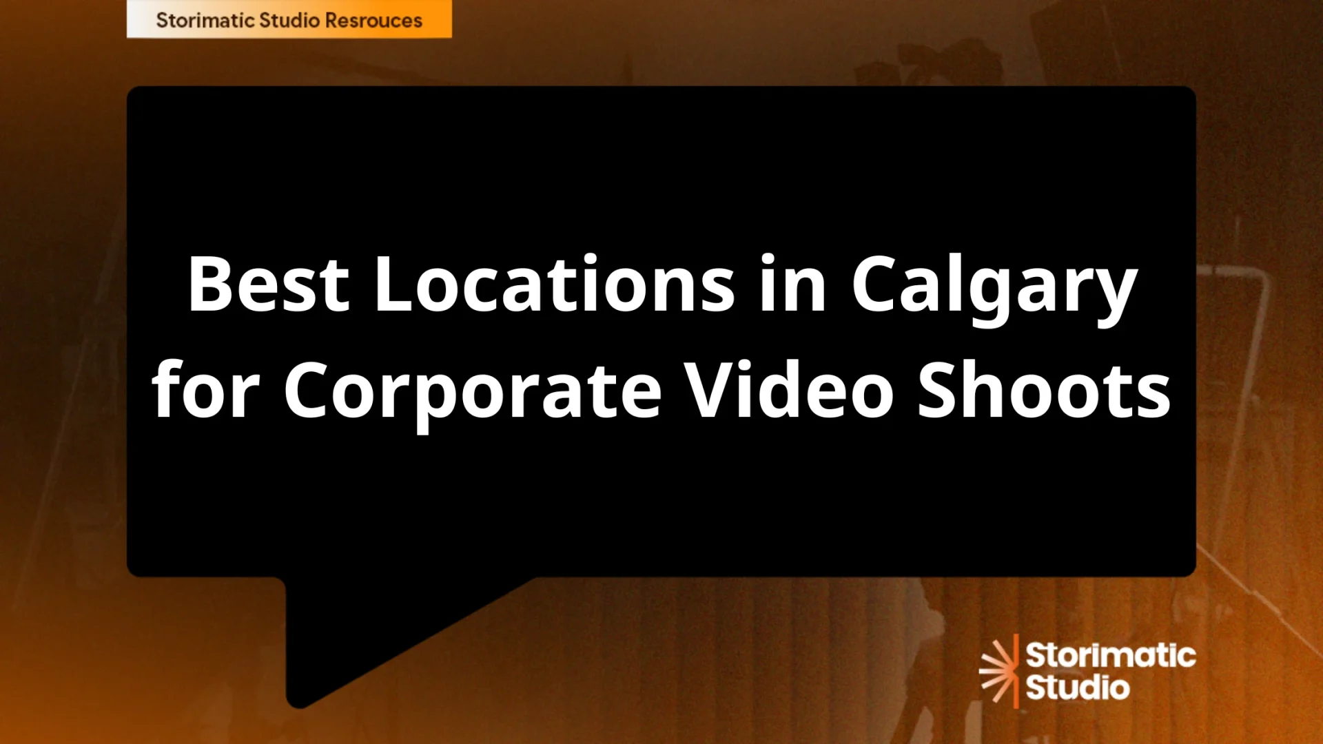 Best Locations in Calgary for Corporate Video Shoots