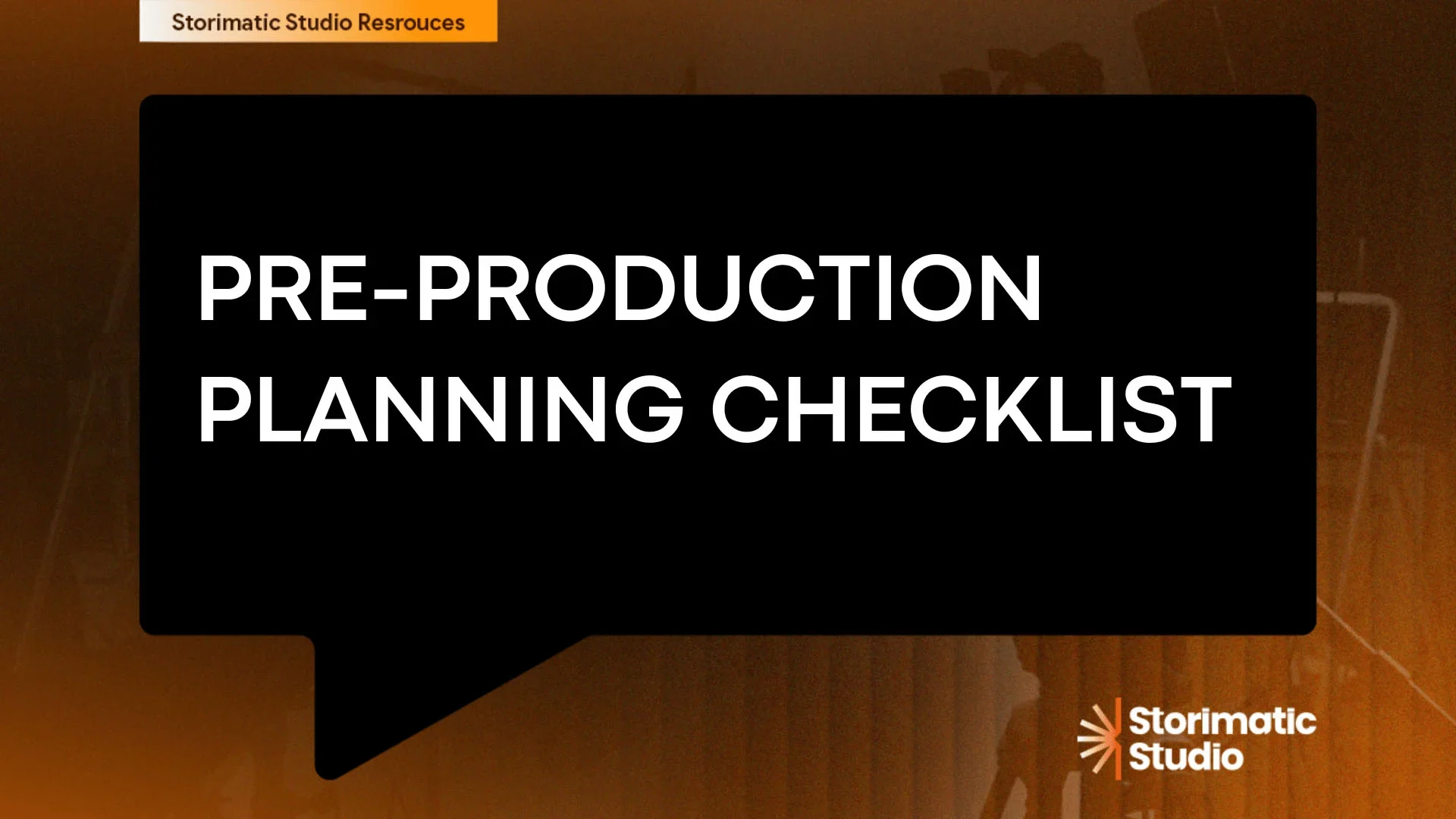 Pre-Production-Planning-Checklist