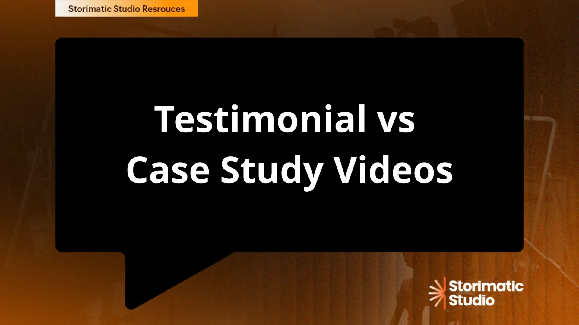 Testimonial vs Case Study Videos