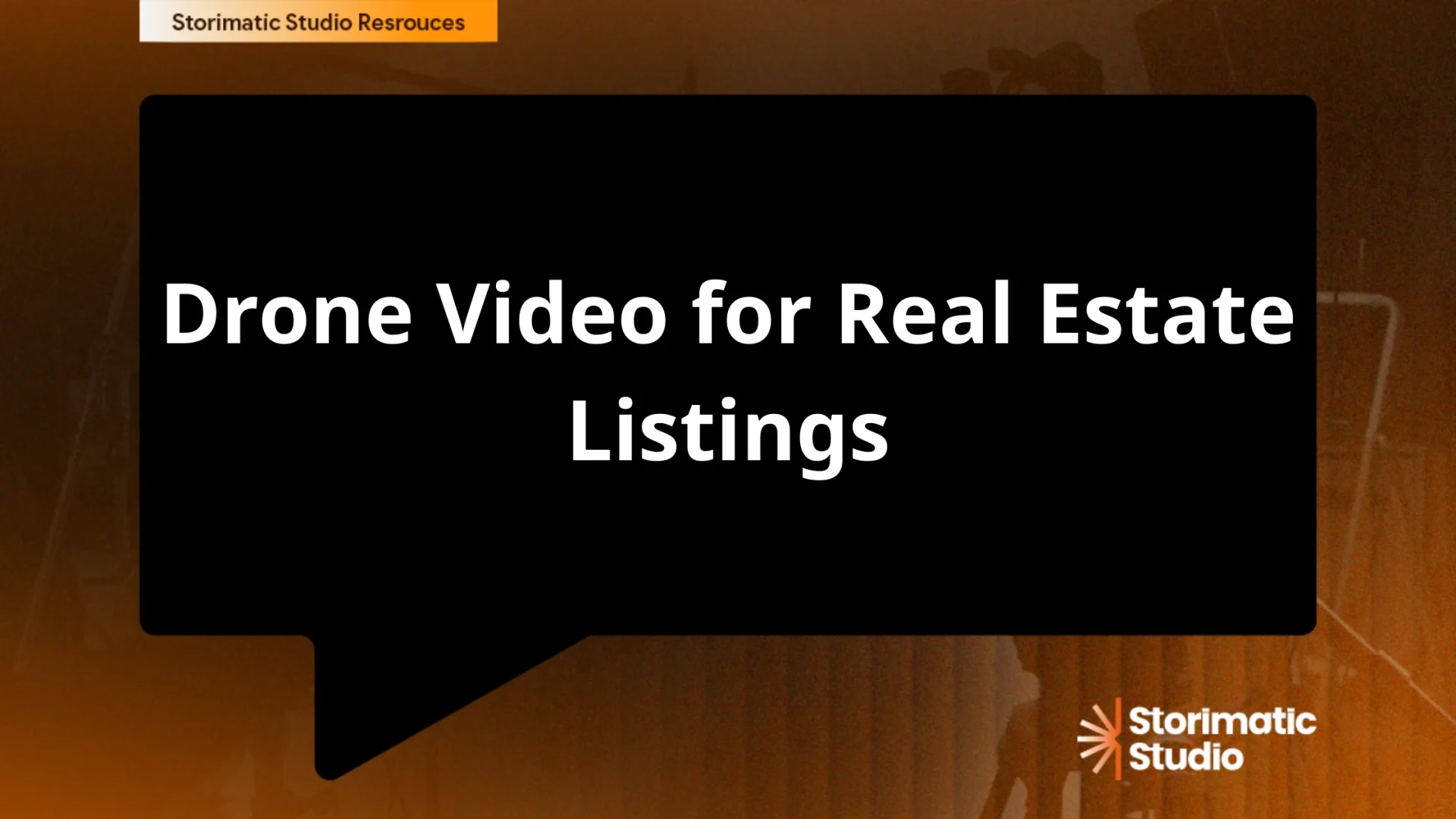 Drone Video for Real Estate Listings