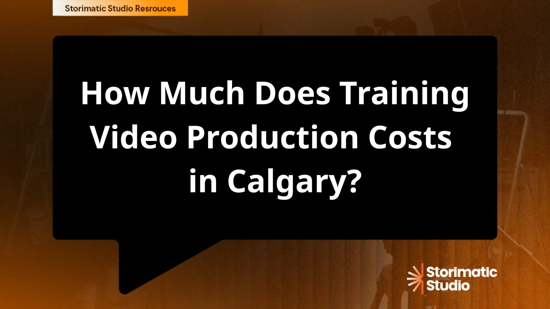 How Much Does Training Video Production Costs in Calgary